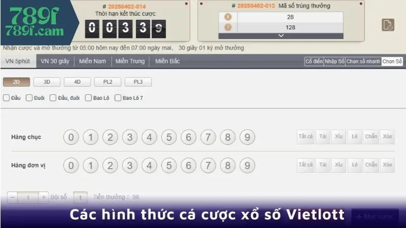 Xổ Số Vietlott 789F - Những Điều Cần Biết Khi Chơi Cá Cược