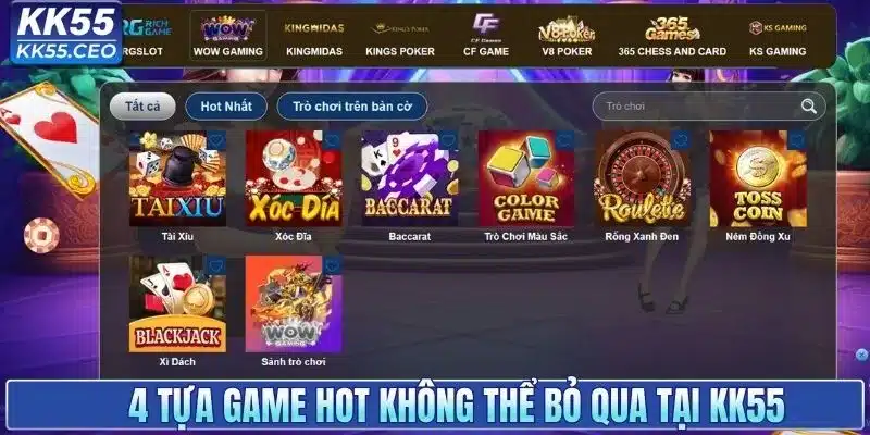 Live Casino KK55 | Sân Chơi Trực Tuyến Cực Cuốn 2026