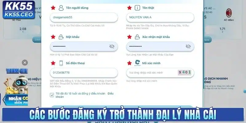 Chính Sách Đại Lý KK55 Nhận Hoa Hồng Lên Đến 60%
