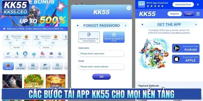 Tải App KK55 - Cả Thế Giới Giải Trí Trong Tầm Tay Của Bạn