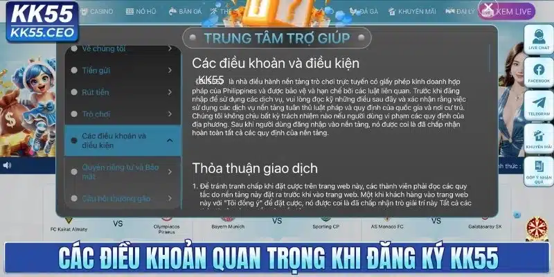 Đăng Ký KK55 - Tham Gia Ngay Để Nhận Ưu Đãi Cực Hấp Dẫn