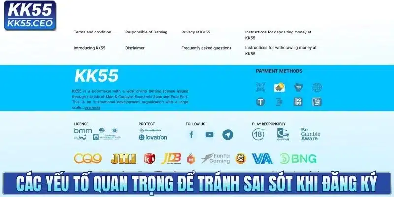 Đăng Ký KK55 - Tham Gia Ngay Để Nhận Ưu Đãi Cực Hấp Dẫn