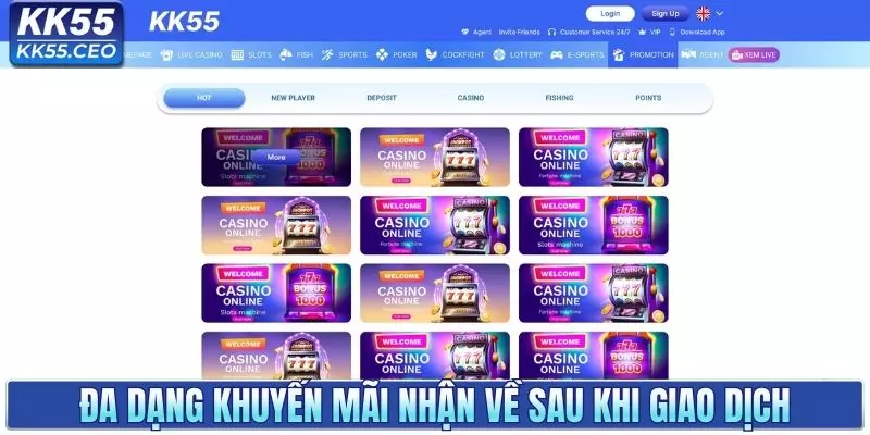 Nạp Tiền KK55 - Đa Dạng Phương Thức, Thực Hiện Nhanh Chóng