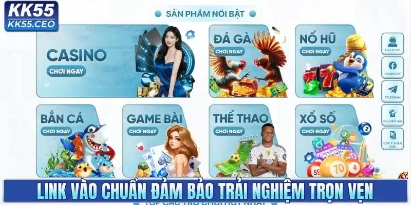 Đăng Nhập KK55 - Trải Nghiệm Kho Game Đỉnh Cao Châu Á