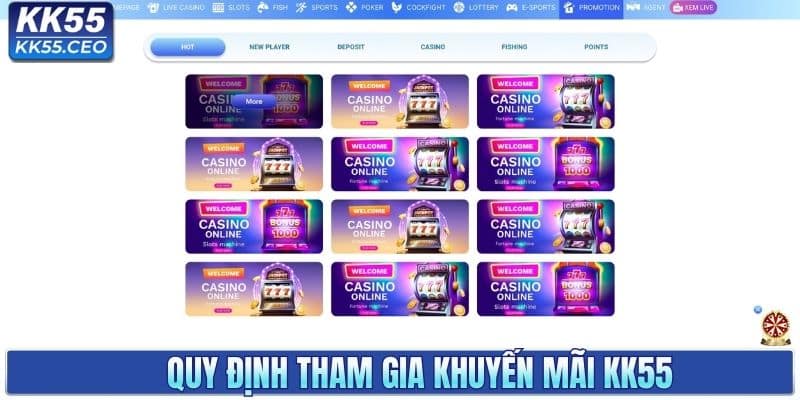 Top Khuyến Mãi KK55 Hấp Dẫn Cho Thành Viên Mới Và Cũ