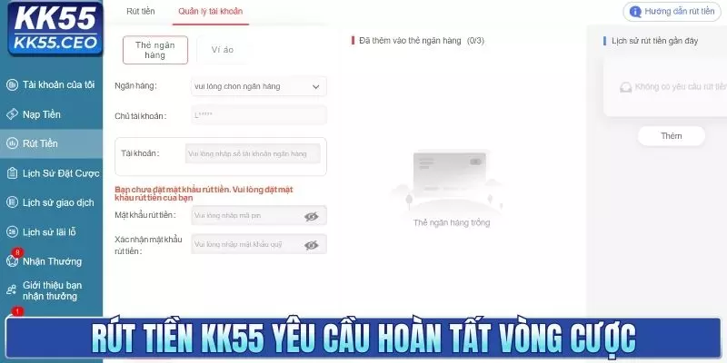 Rút Tiền KK55 - Quy Trình Nhận Thưởng Nhanh Chóng, An Toàn