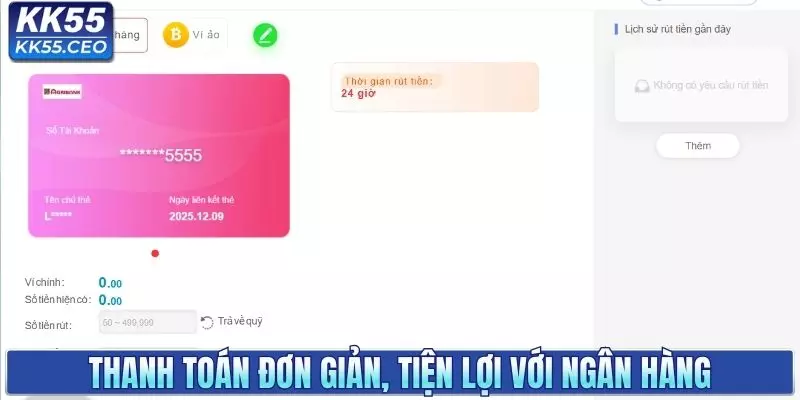 Rút Tiền KK55 - Quy Trình Nhận Thưởng Nhanh Chóng, An Toàn